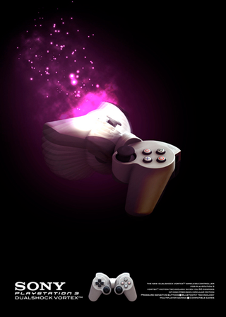 Illustration for article titled Playstation 'DualShock Vortex' Concept is Twisty and Crazy